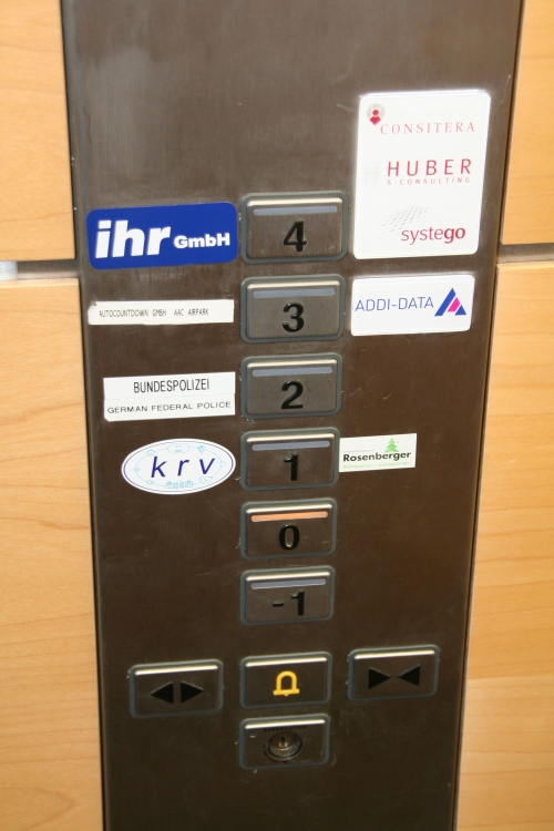 Signalétique ascenseur